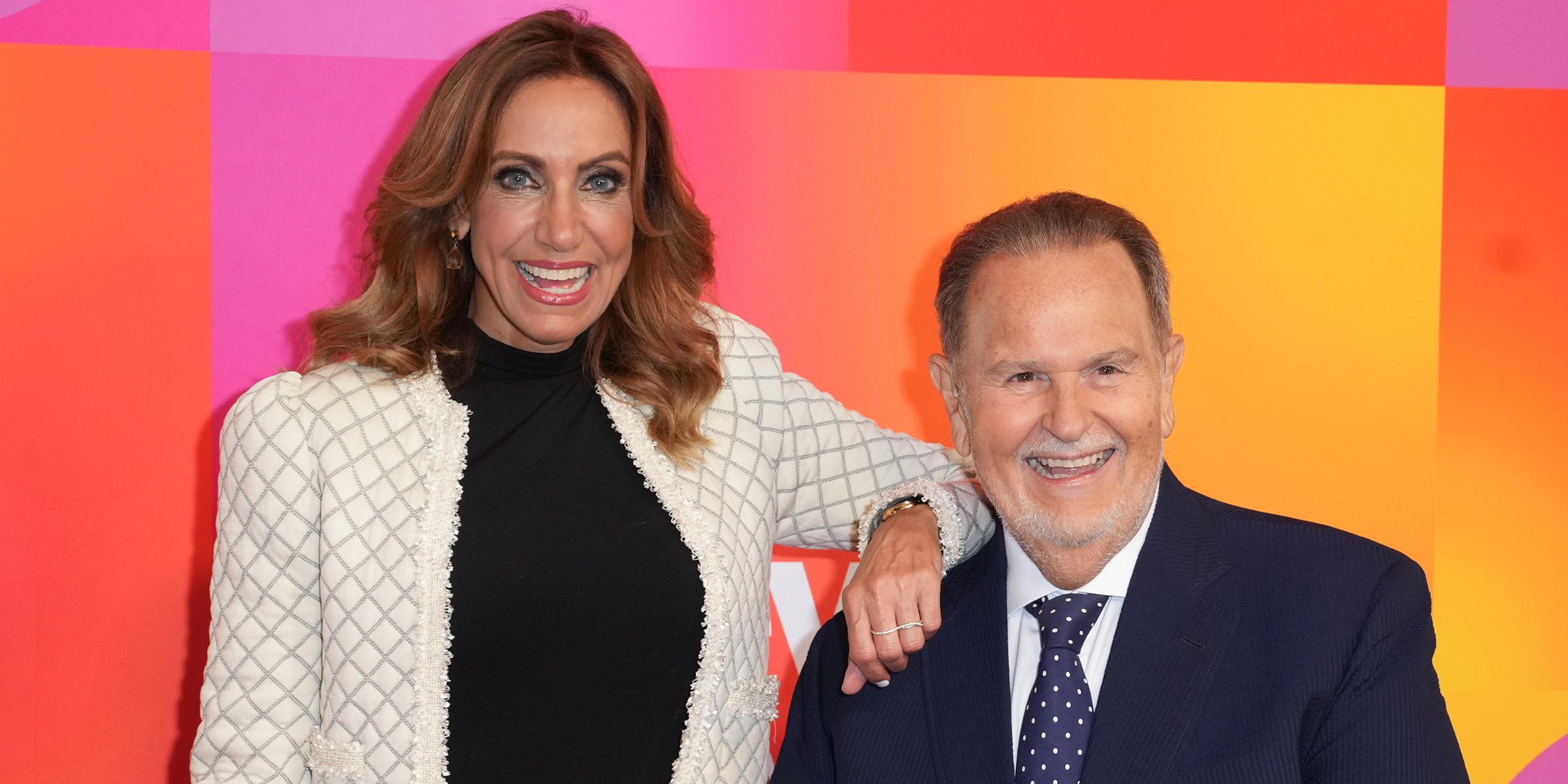 Lili Estefan y Raúl de Molina. | Foto: Getty Images