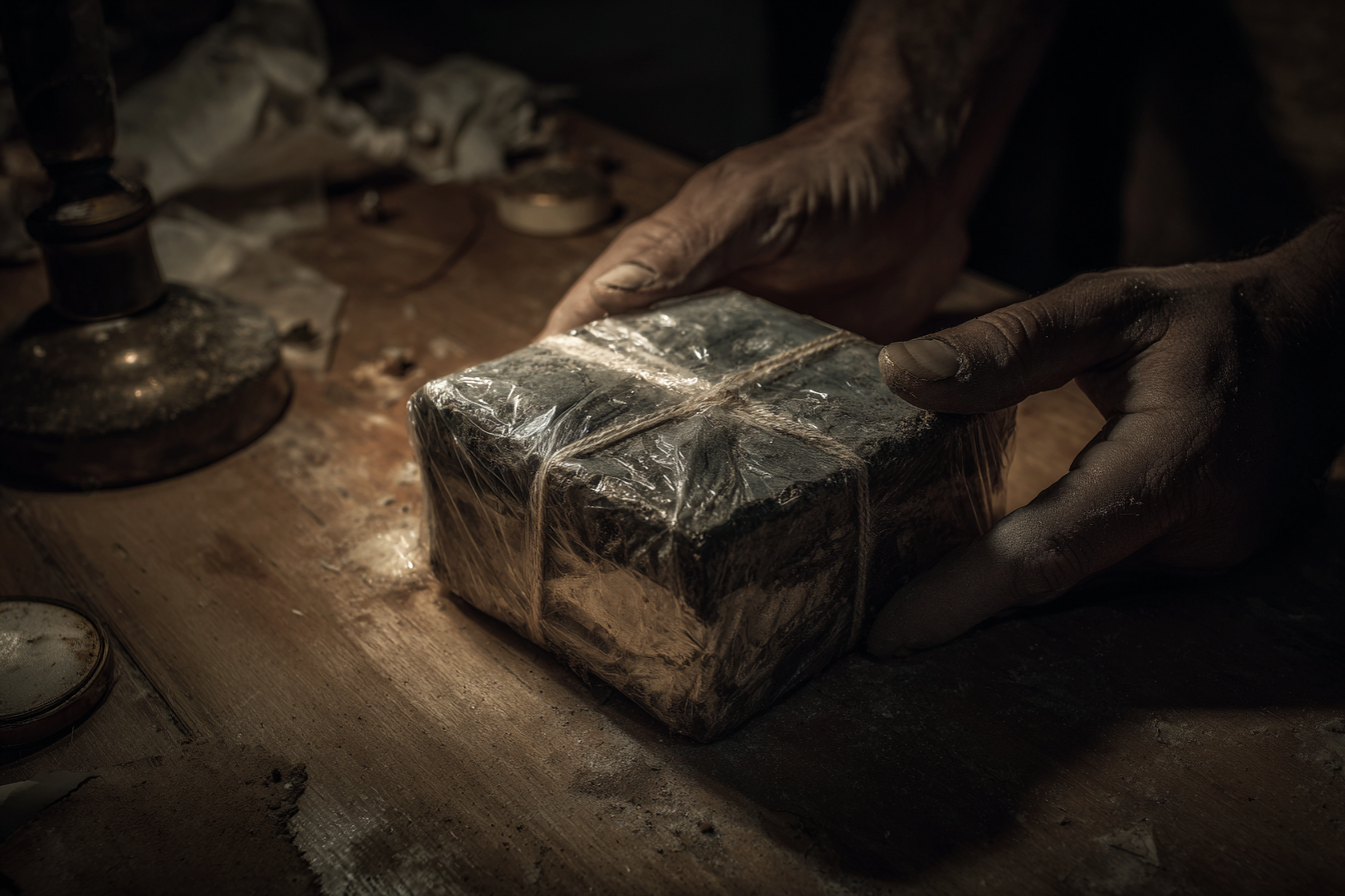 Una caja metálica | Fuente: Midjourney