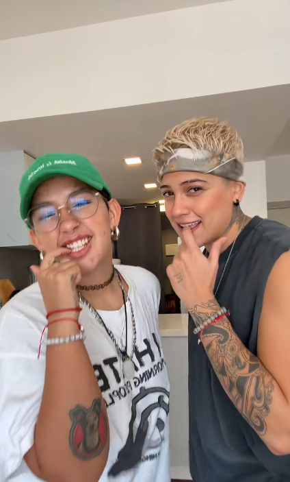 Romina Marcos y Laura Salazar | Fuente: TikTok/romimarcos