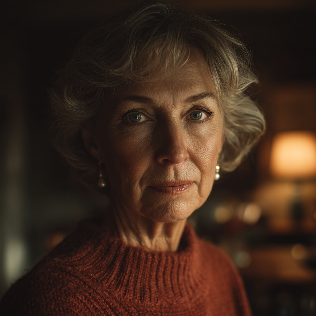 Una mujer emocionada | Fuente: Midjourney