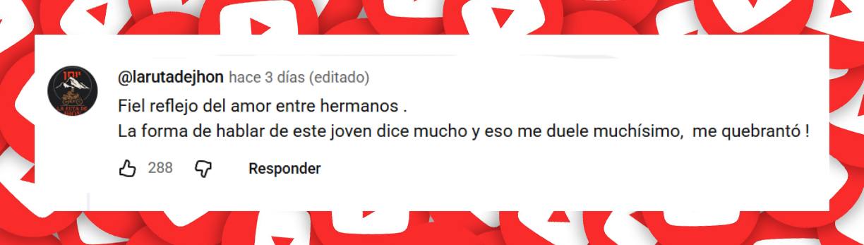 Comentario de un internauta | Fuente: YouTube/noticiascaracol