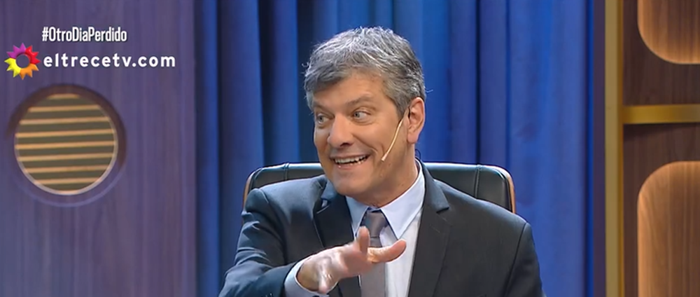 Mario Pergolini en el programa "Otro Día Perdido" de Eltrece | Fuente: Instagram/eltrecetv