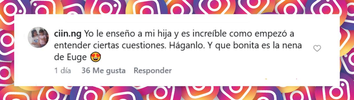 Comentario de una usuaria | Fuente: Instagram/telefenoticias