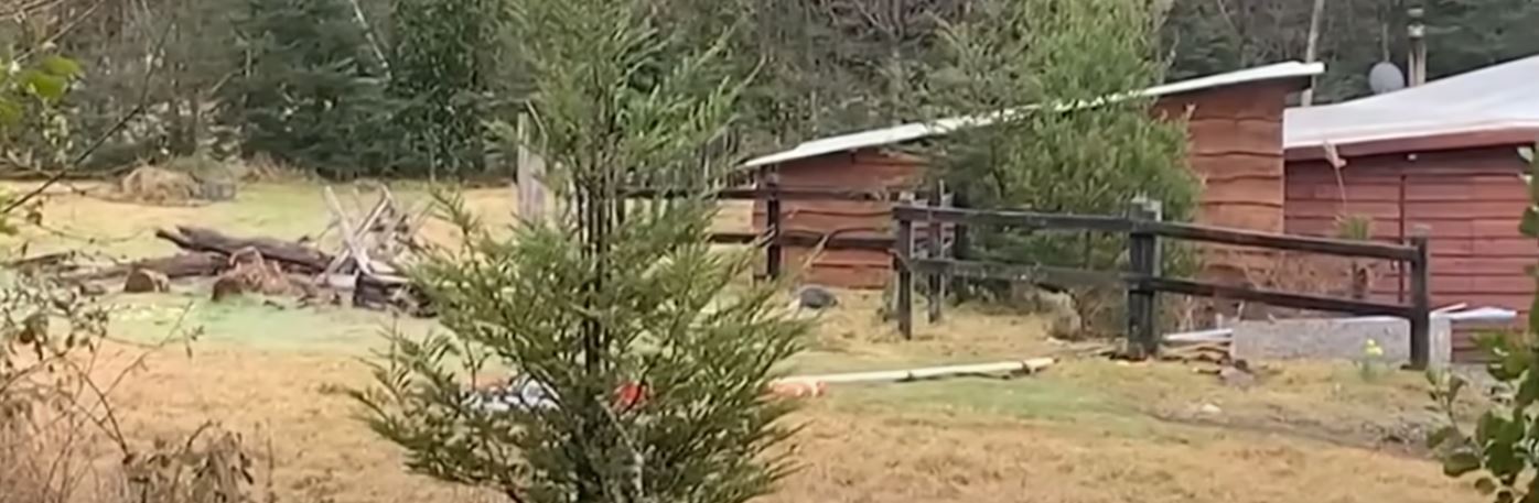 El lugar del accidente | Fuente: YouTube.com/CHVNoticiasTV