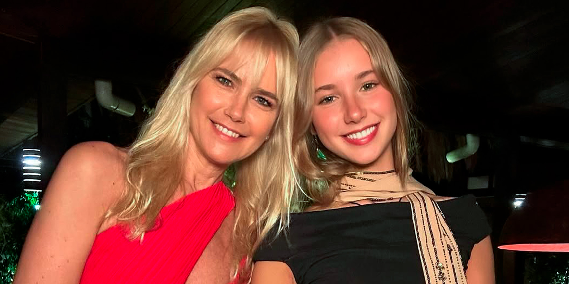 Valeria Mazza y su hija Taina | Fuente: instagram.com/valeriamazzaok