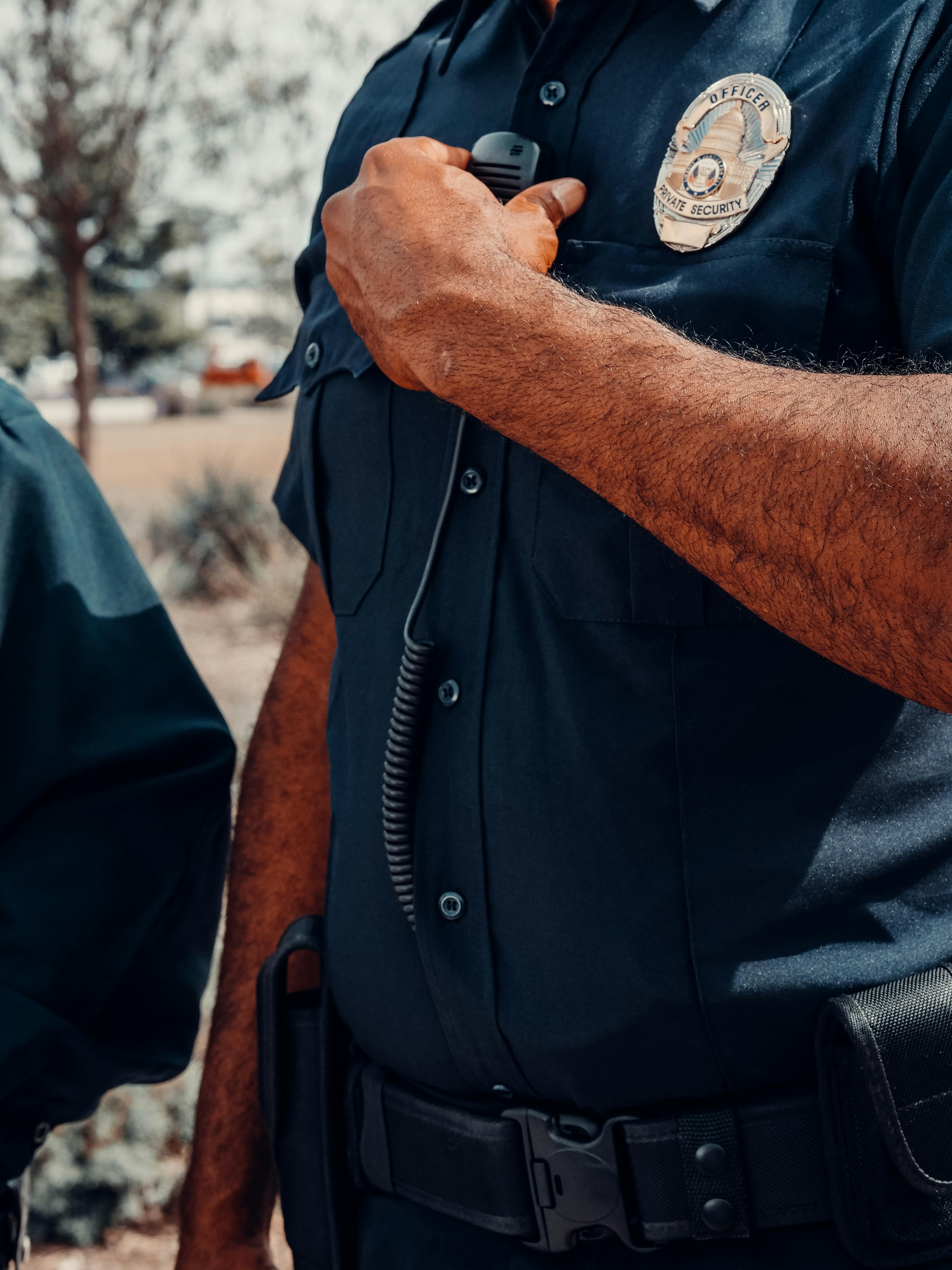 Un policía | Fuente: Pexels