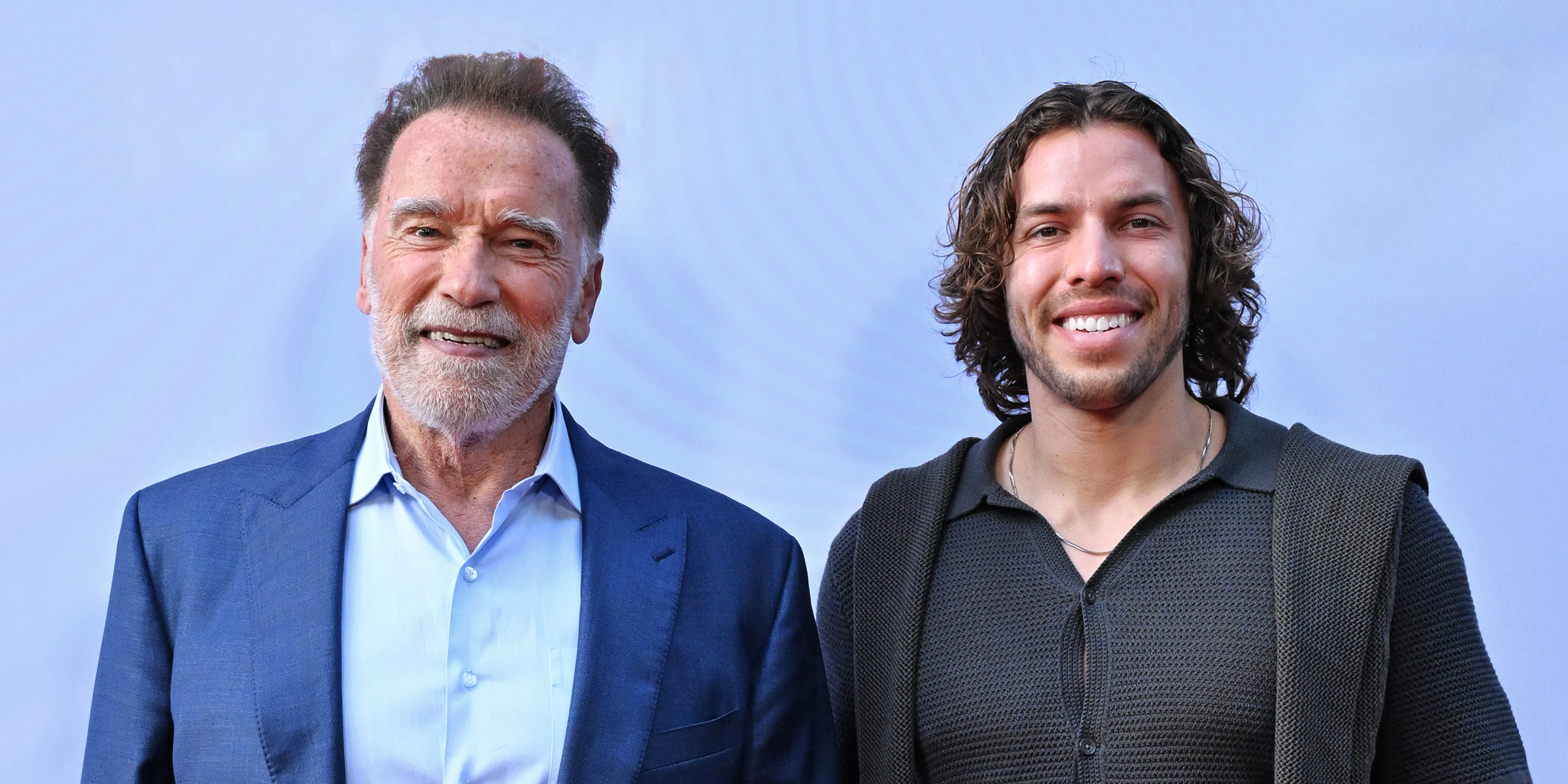 Arnold Schwarzenegger y Joseph Baena | Fuente: Getty Images
