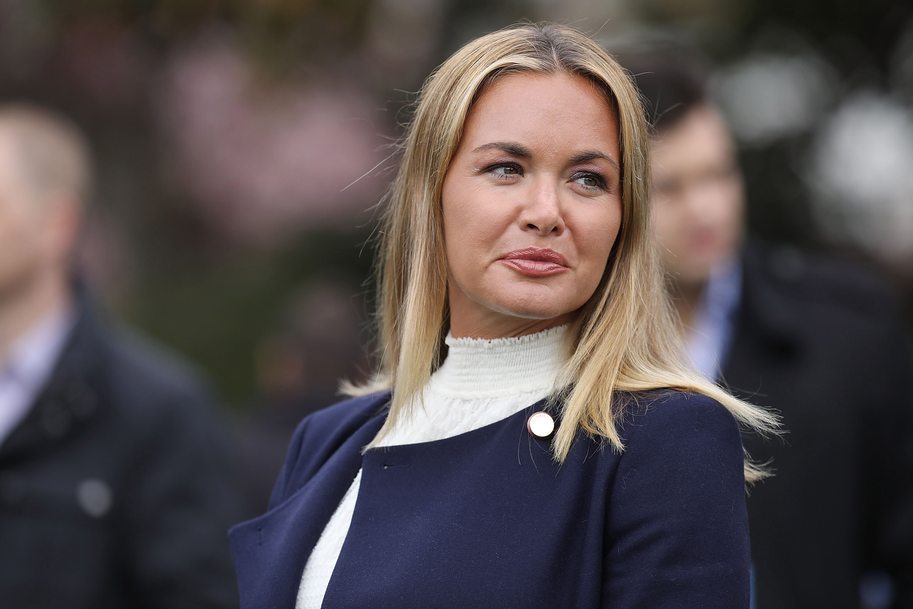 Vanessa Trump en el 140º Easter Egg Roll anual en el Jardín Sur de la Casa Blanca el 2 de abril de 2018, en Washington, D.C. | Fuente: Getty Images