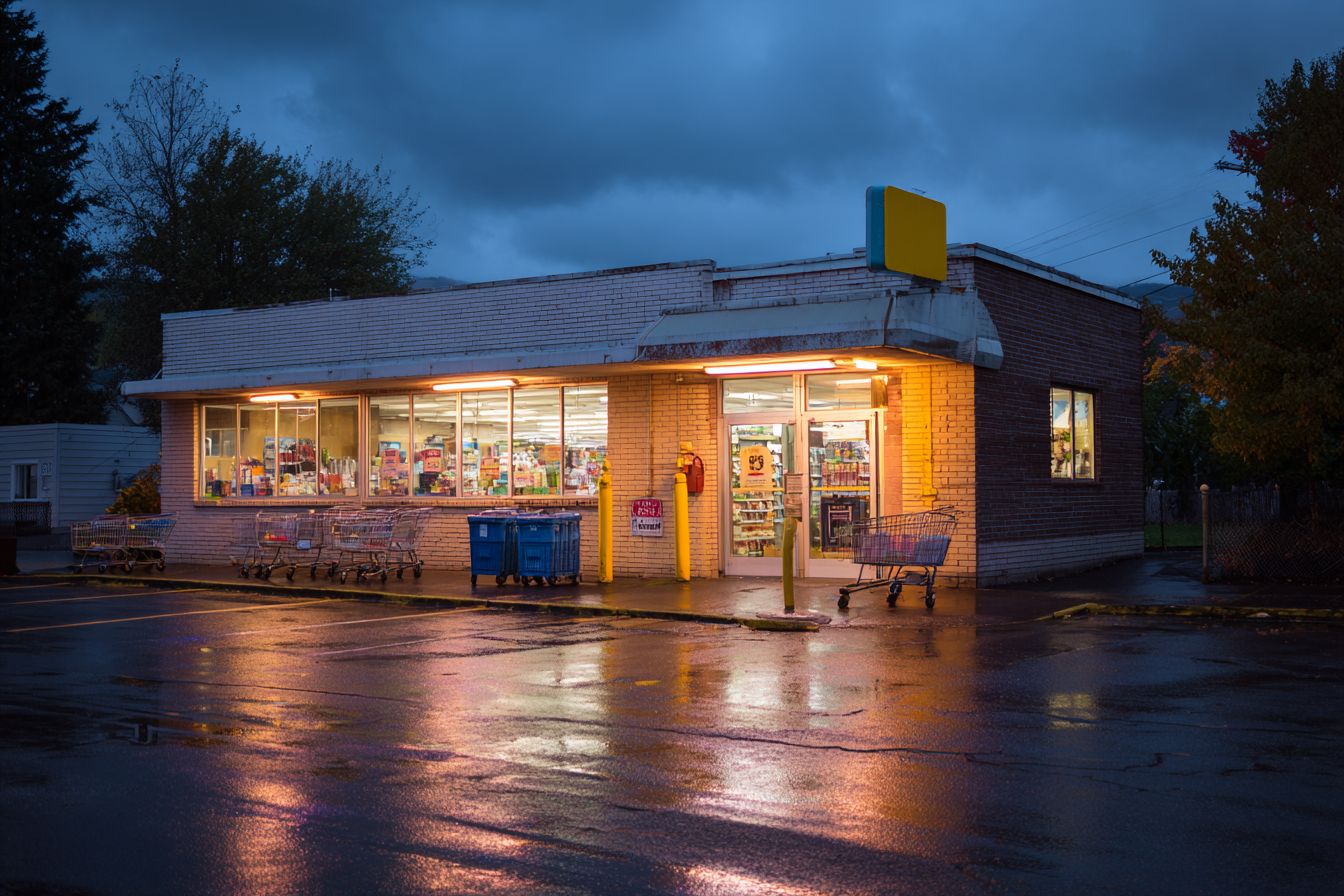 Un supermercado | Fuente: Midjourney