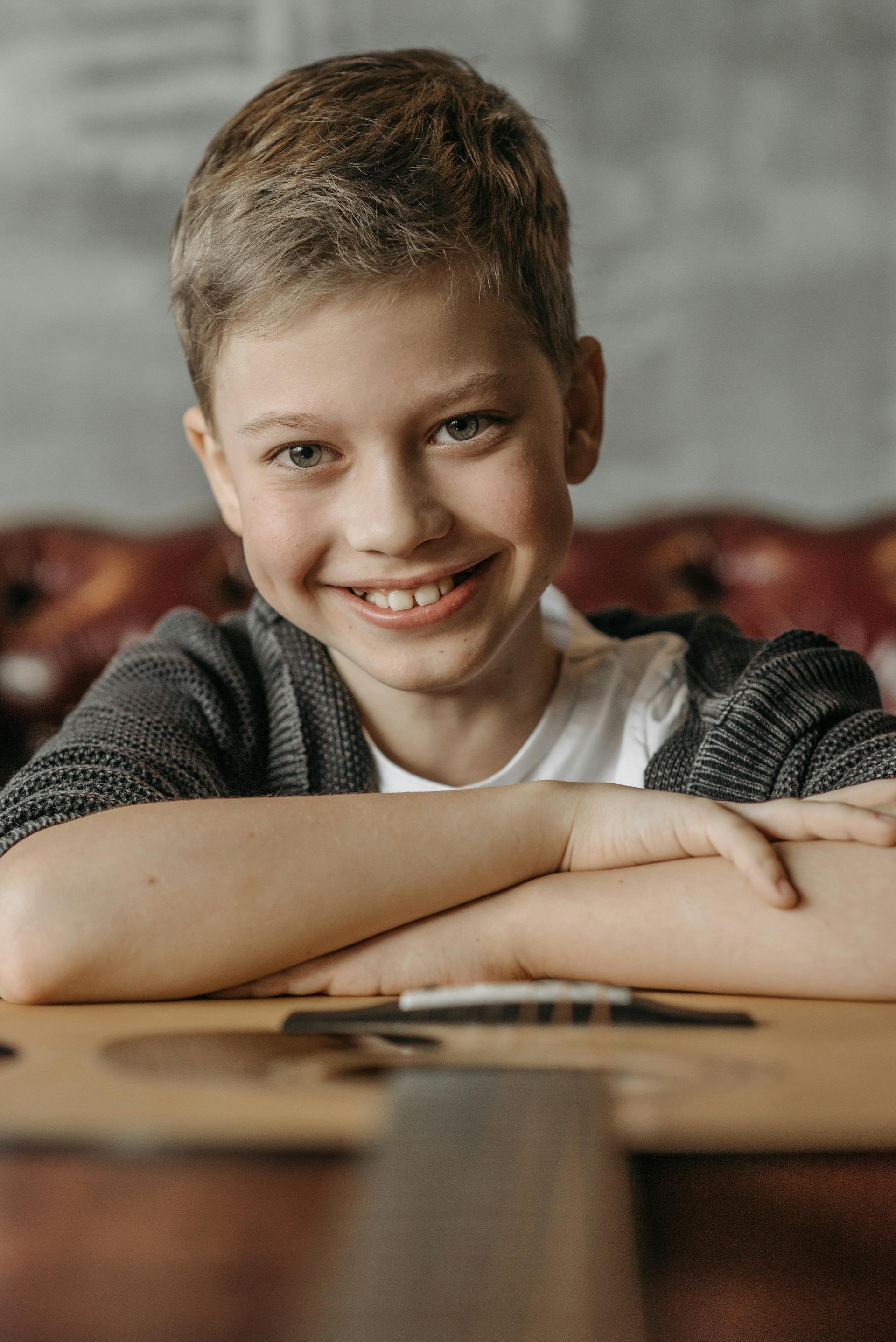 Un niño sonriente | Fuente: Pexels