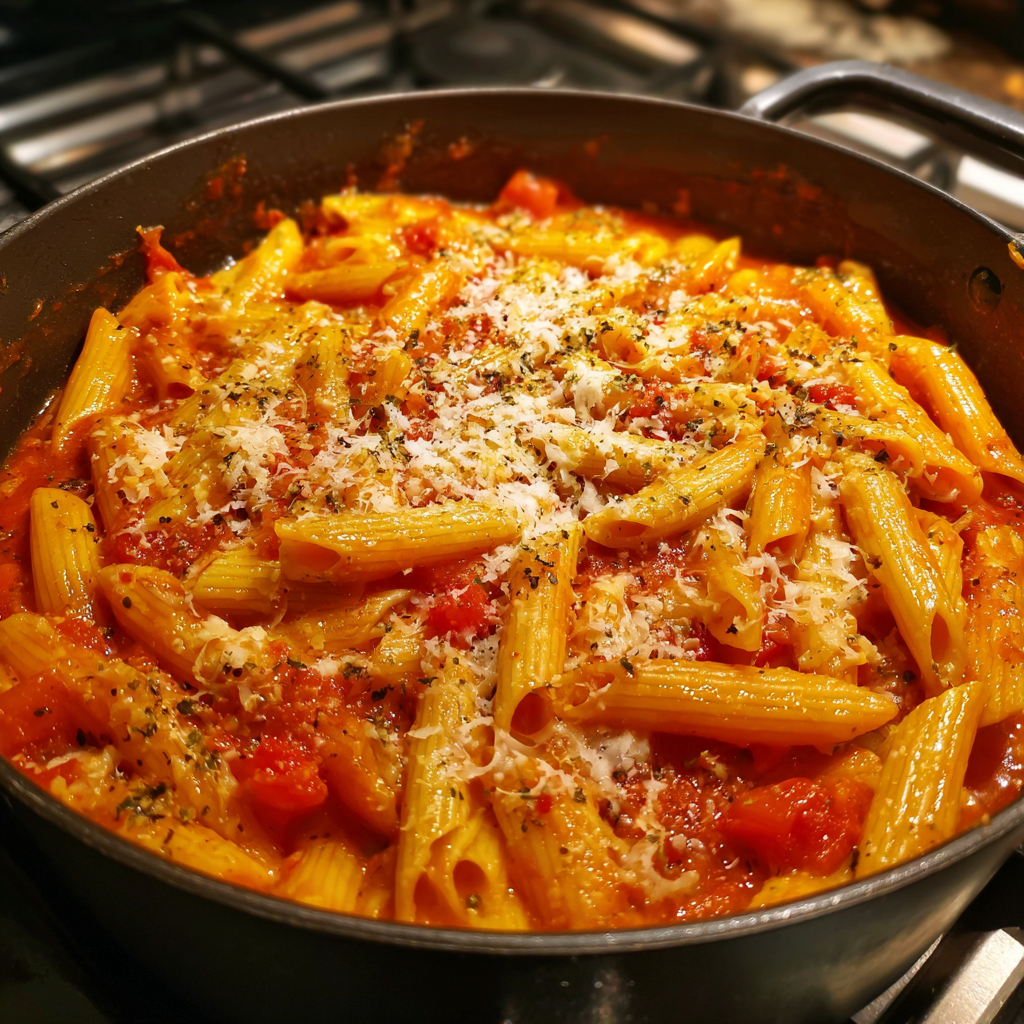 Una olla de pasta | Fuente: Midjourney
