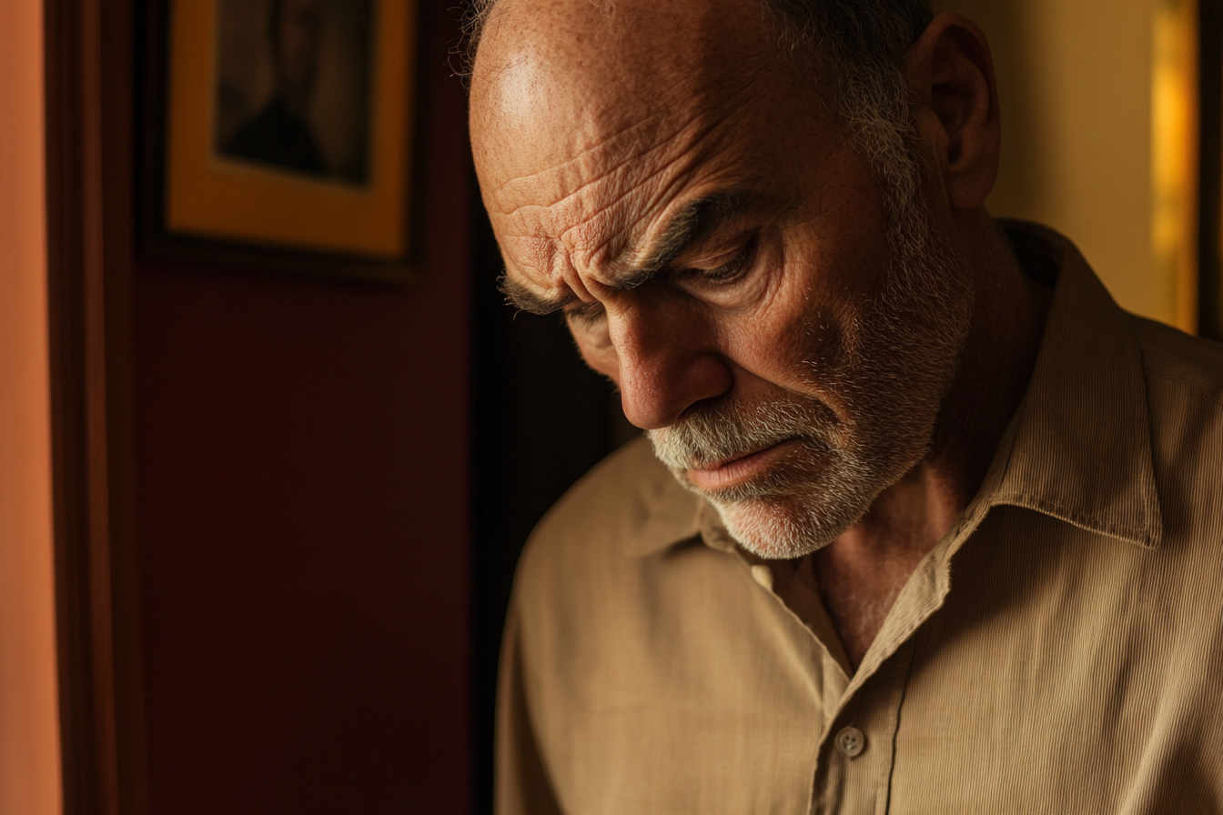 Un hombre con problemas | Fuente: Midjourney