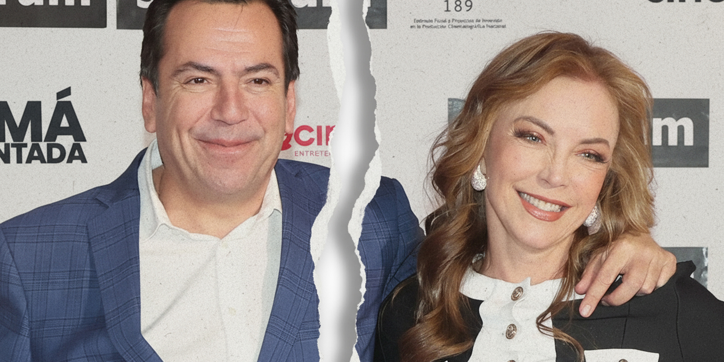 Lalo Salazar y Laura Flores | Fuente: Facebook/nmas.com.mx