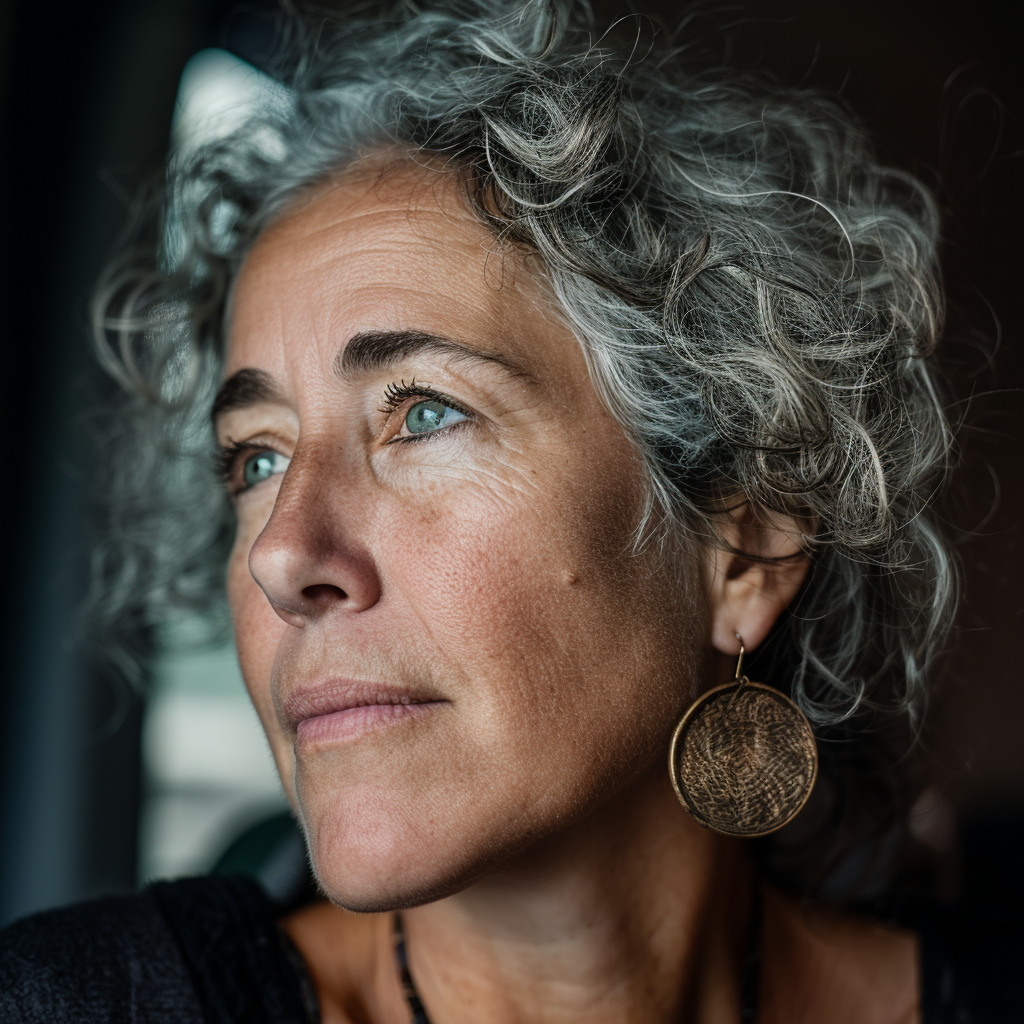 Una mujer decidida | Fuente: Midjourney