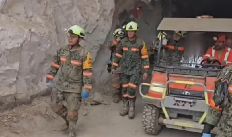 Momento de la extracción de Francisco Zapata Nájera. | Fuente: Youtube/NMás