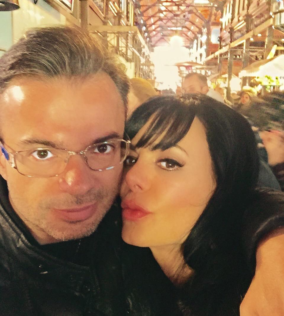 Maribel Guardia y Marco Chacón. | Foto: instagram.com/maribelguardia