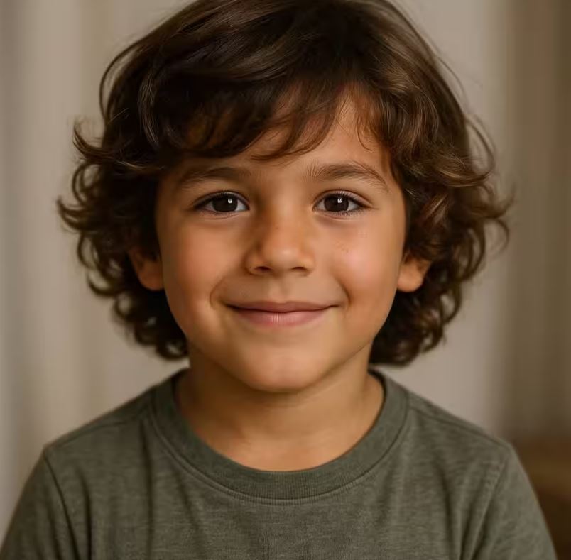 Cómo luciría un hijo de Shakira y Antonio de la Rúa | Fuente: IA
