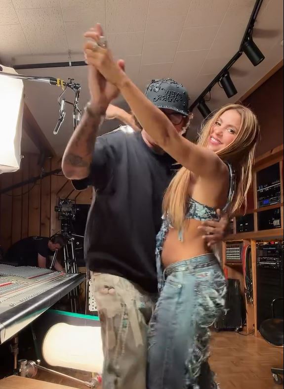 Shakira baila con Beéle | Fuente: Instagram/beele