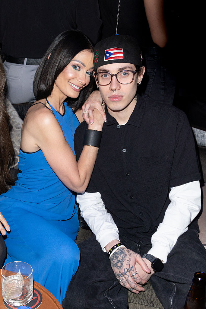 Dayanara Torres y Ryan Adrian Muñiz en la fiesta de lanzamiento del álbum "Eterno" de Prince Royce en EAST Miami, el 23 de mayo de 2025 en Miami, Florida. | Foto: Getty Images