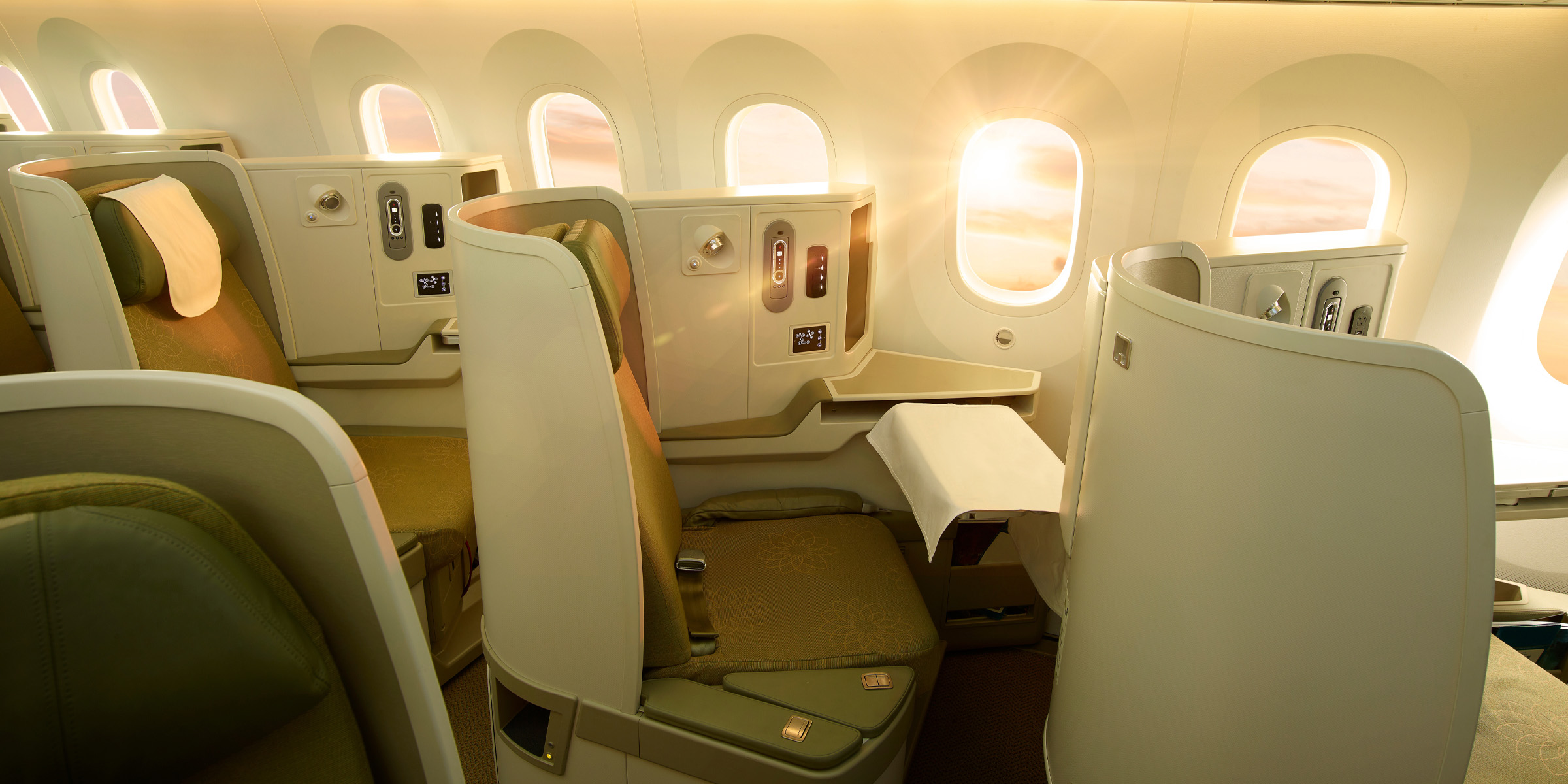 Un asiento de primera clase | Fuente: Shutterstock