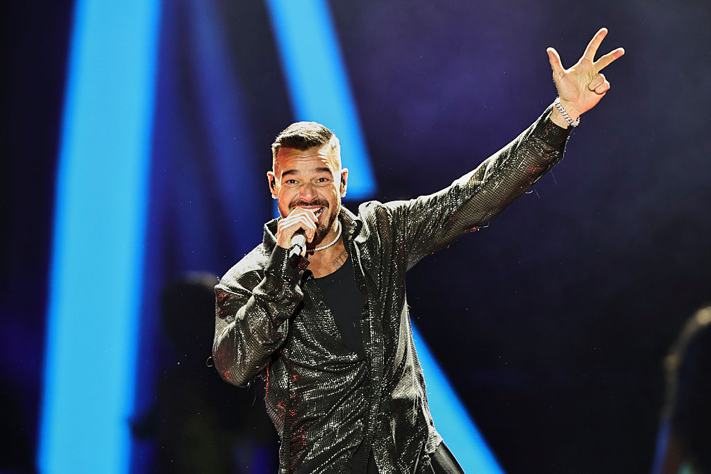 Ricky Martin actuando durante un concierto en el Estadio Fray Nano el 14 de marzo de 2026 en la Ciudad de México, México. | Fuente: Getty Images