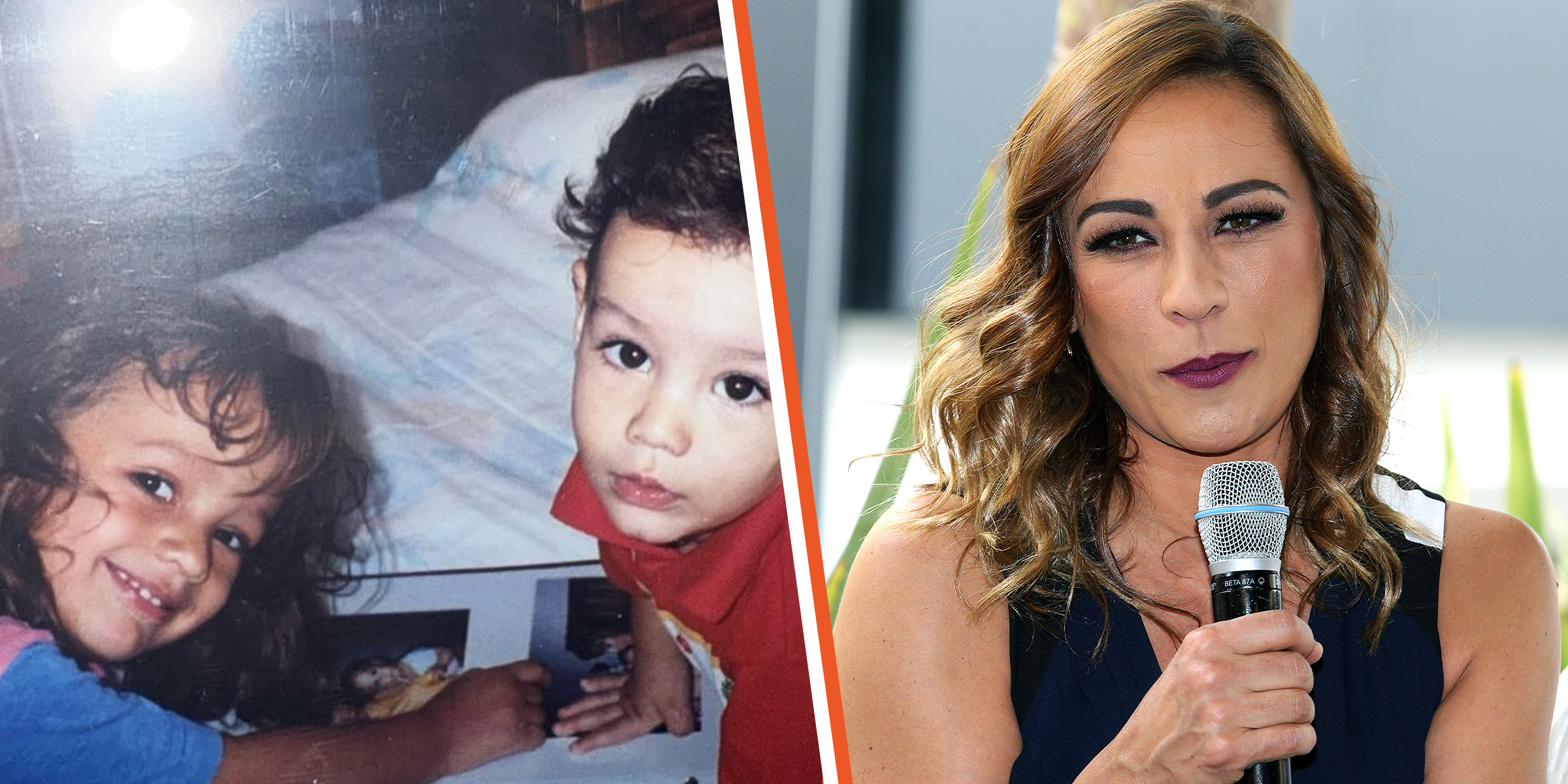 Paly y Michel Duval de niños. | Consuelo Duval. | Foto: instagram.com/palyoficial | Getty Images