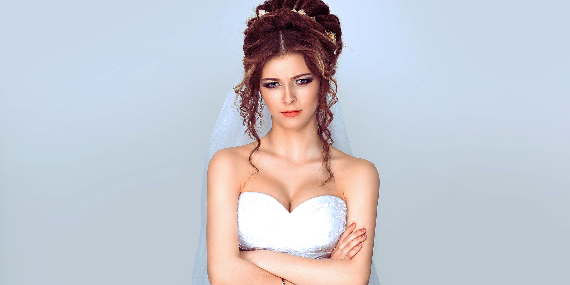 Una novia enfadada | Fuente: Shutterstock