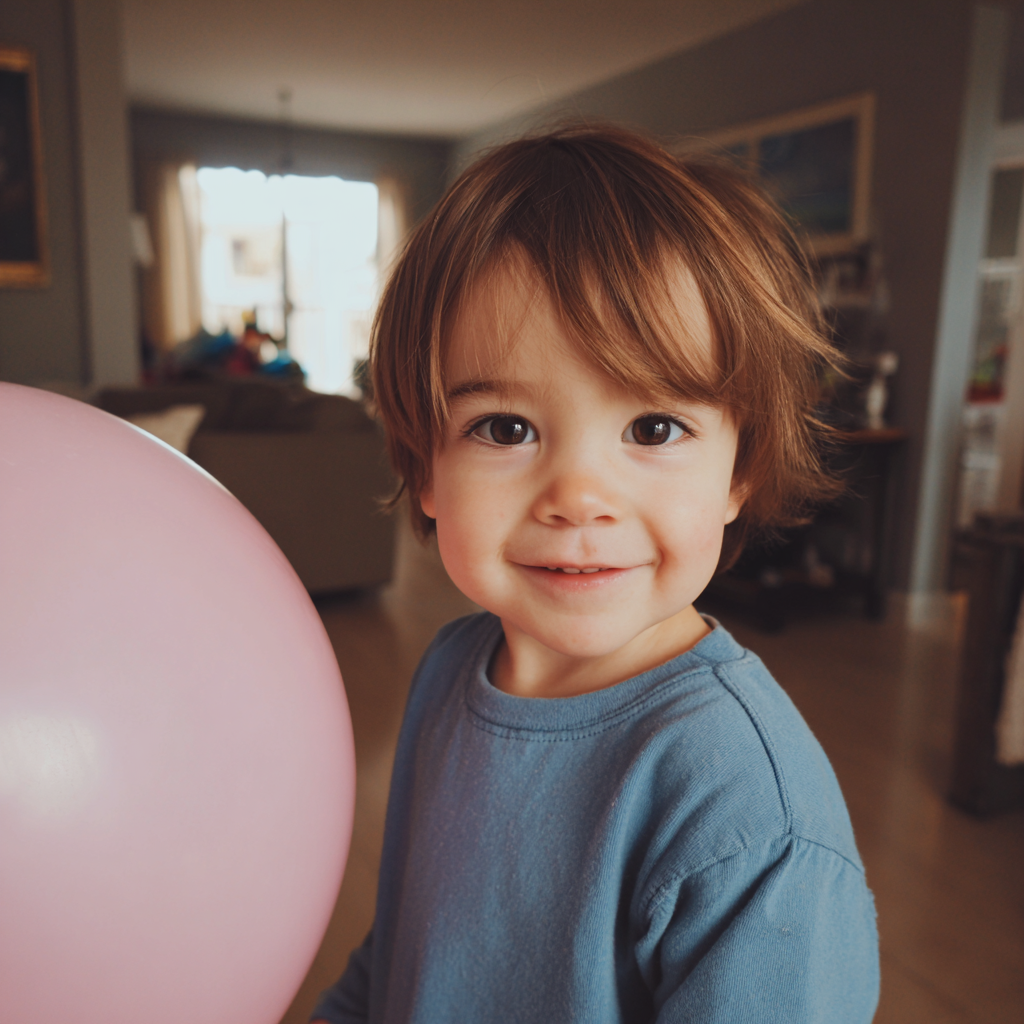 Un niño sonriente | Fuente: Midjourney