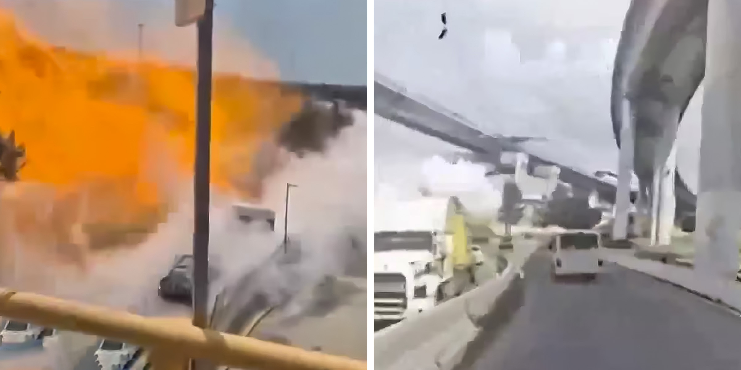 Tragedia en Iztapalapa por explosión de pipa de gas. | Fuente: x.com/AztecaNoticias
