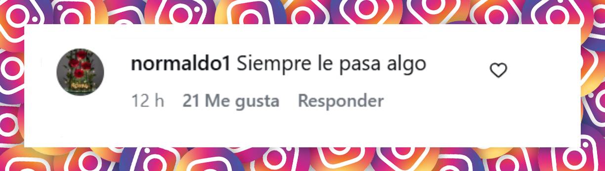 Comentario de una usuaria | Fuente: Instagram/visionshowtv