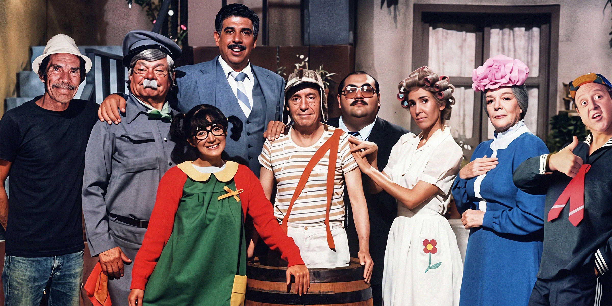 Elenco de "El Chavo del 8" | Fuente: X/Unatalpelirroja