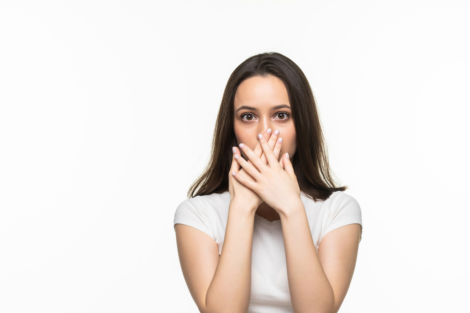 Una mujer conmocionada | Fuente: Freepik