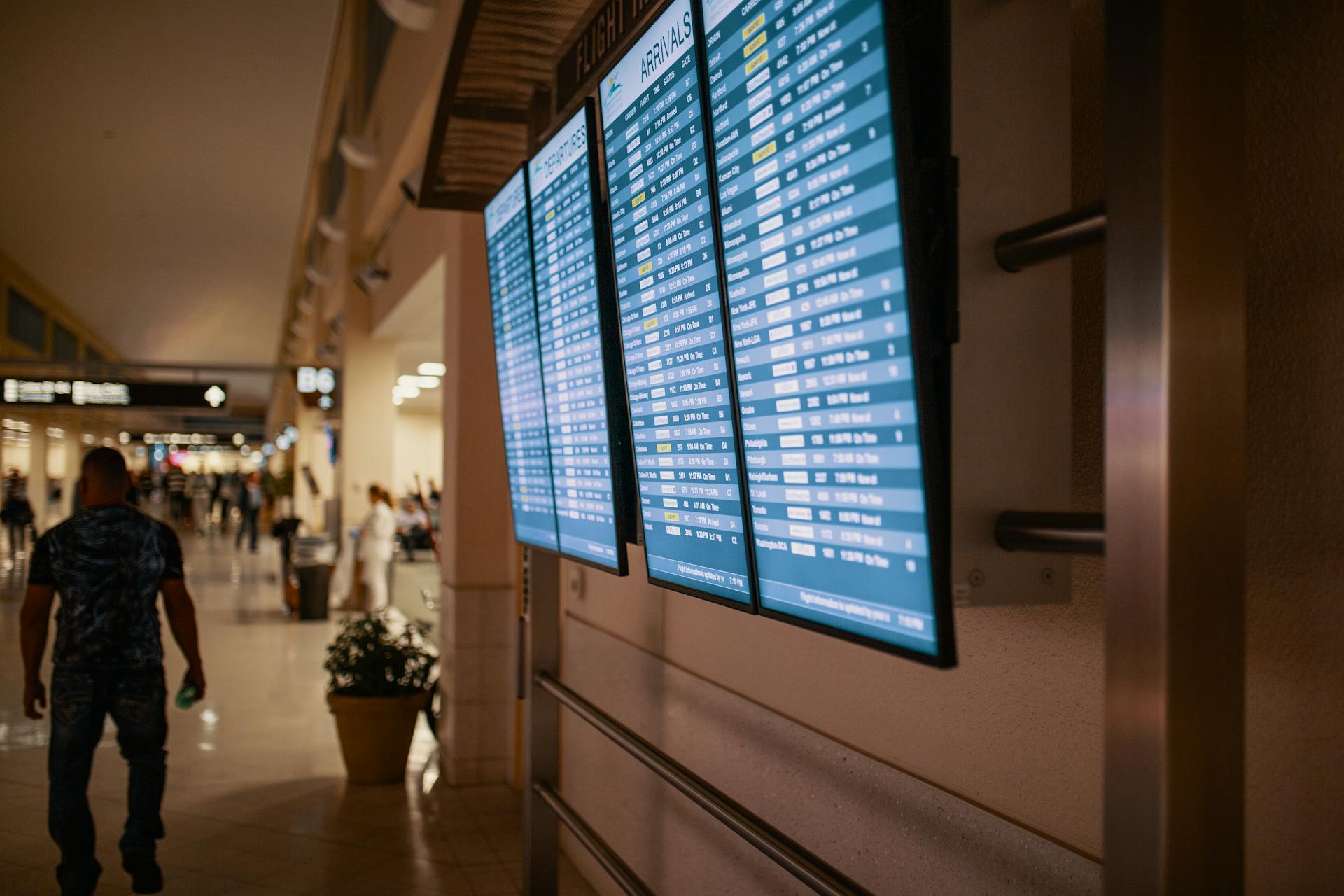 The inside of an airport | Source: Pexels
