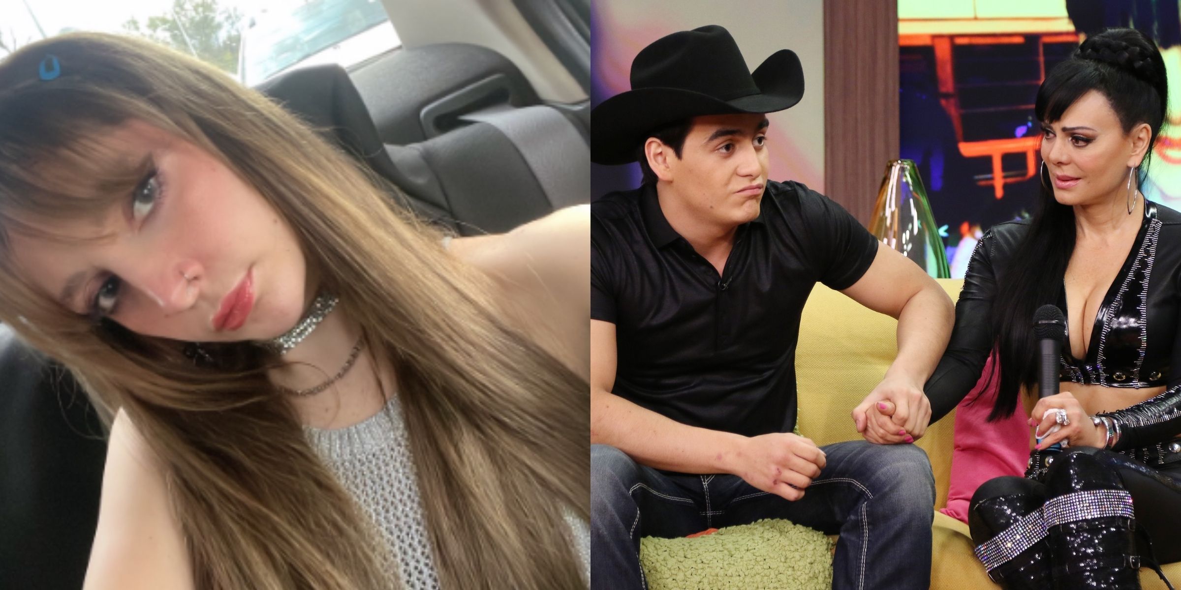 Imelda Tuñón/Julián Figueroa y Maribel Guardia. | Fuente: Instagram/IME TUÑÓN/Getty Images.