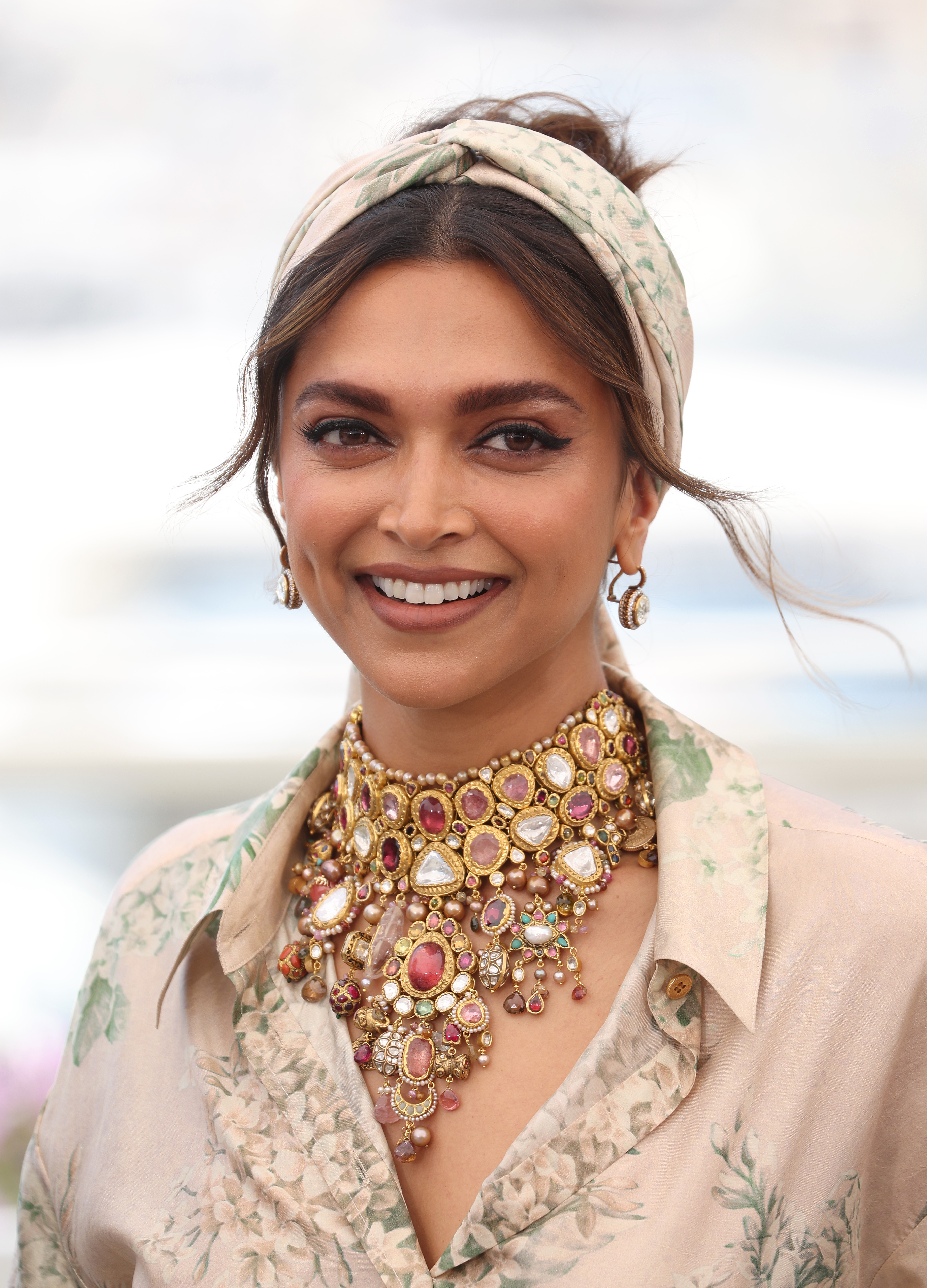 Deepika Padukone durante la 75ª edición del Festival de Cine de Cannes el 17 de mayo de 2022, en Francia. | Fuente: Getty Images