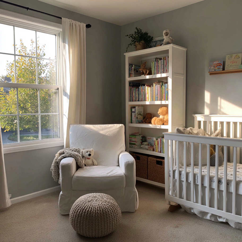 El interior de una habitación infantil | Fuente: Midjourney