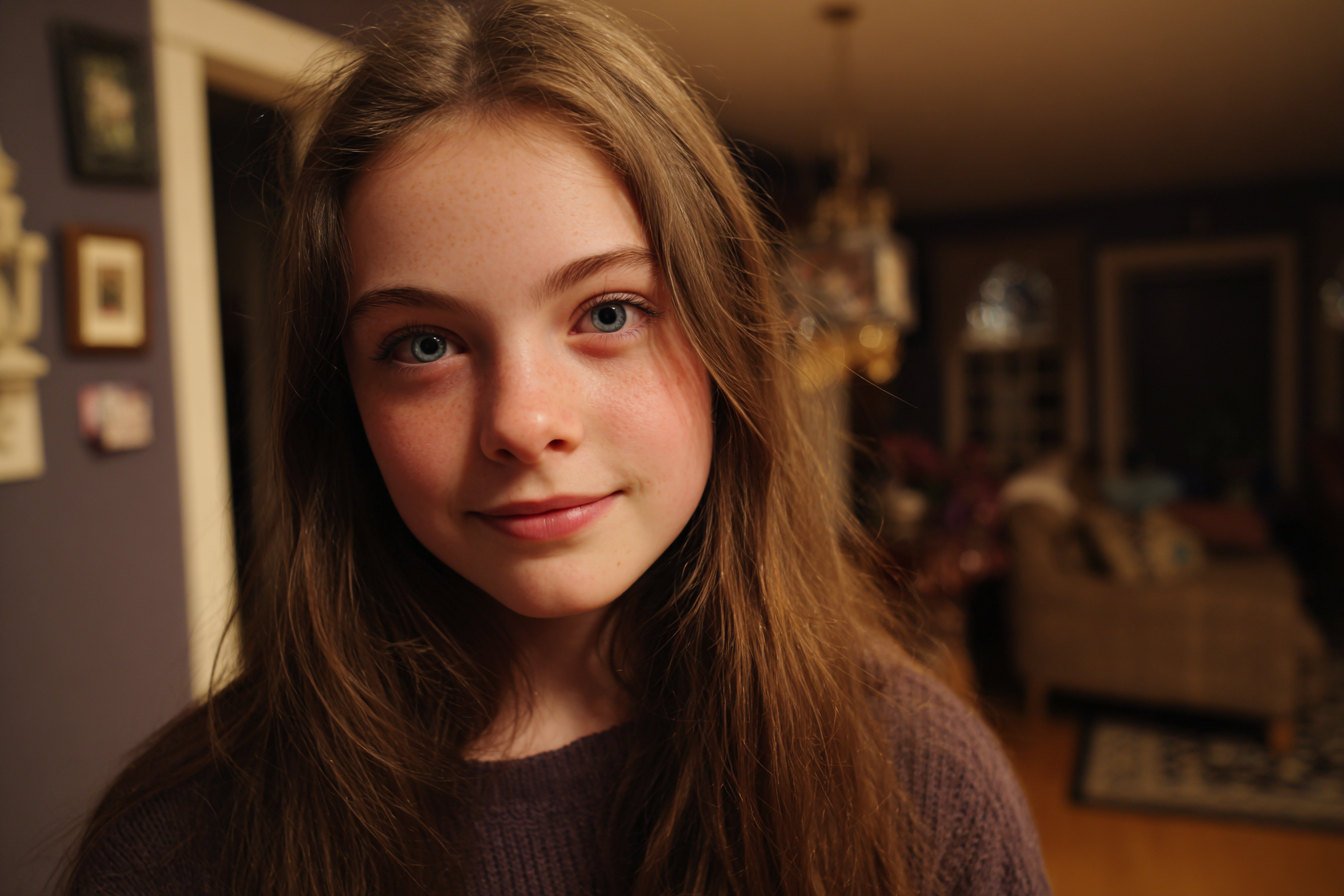 Una adolescente | Fuente: Midjourney