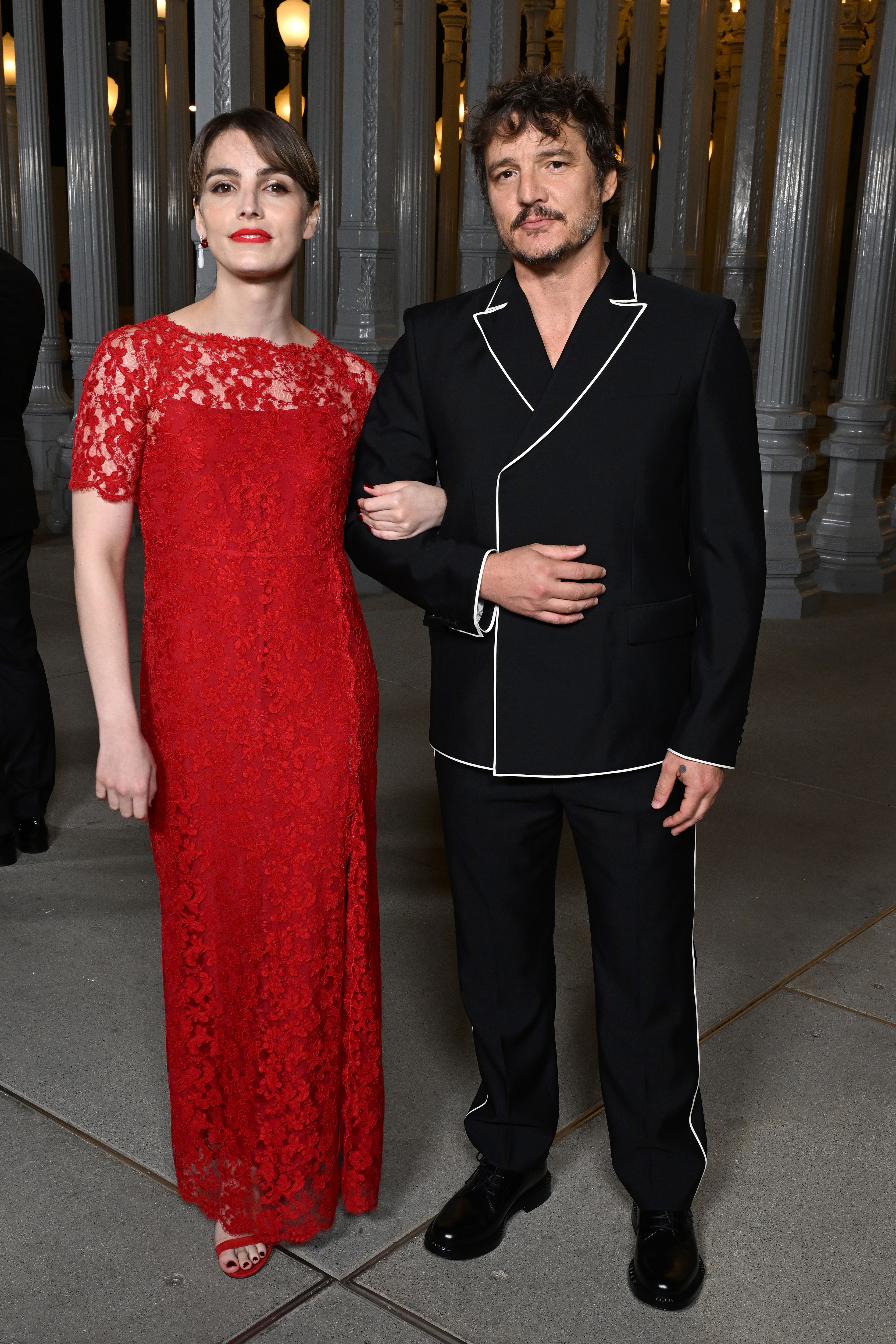 Lux y Pedro Pascal en el 2023 LACMA Art+Film Gala on November 4 in Los Angeles, California. | Source: Getty Images