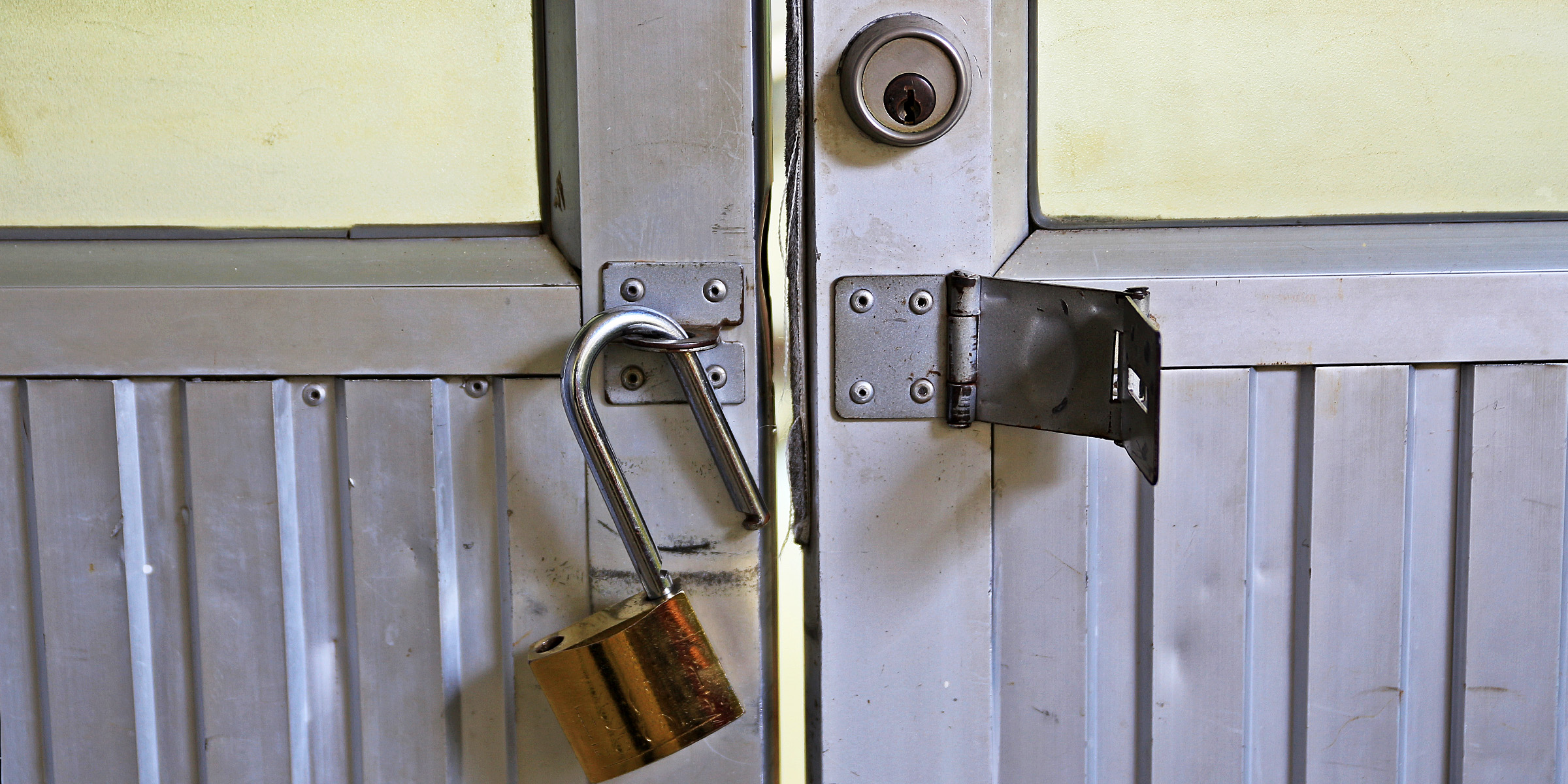 La cerradura de una puerta | Fuente: Shutterstock