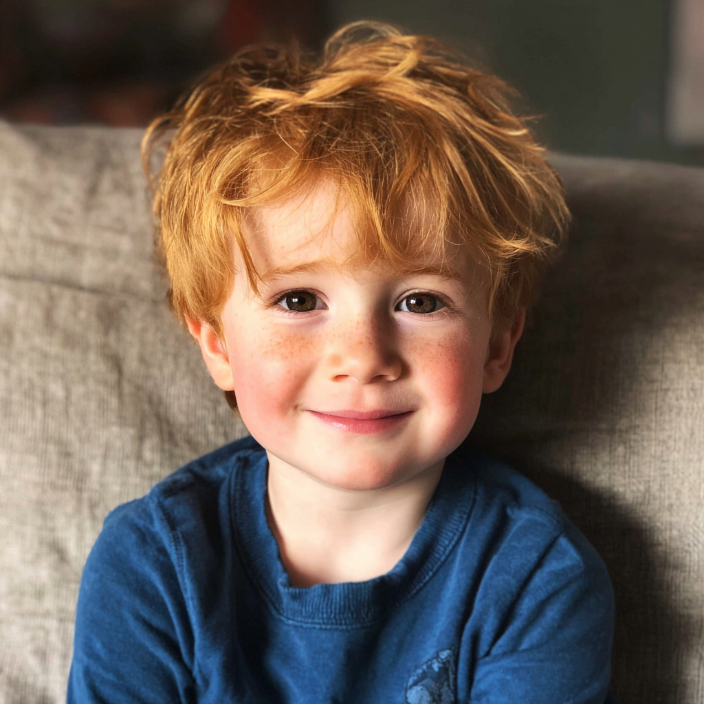 Un niño sonriente | Fuente: Midjourney