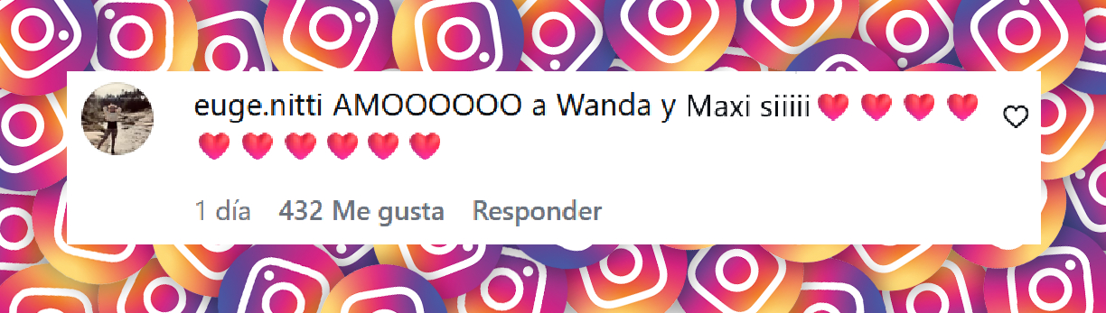 Comentario de una usuaria tras ver el video en el que Wanda Nara Y Maxi López aparecen bailando | Fuente: Instagram/entretantagente