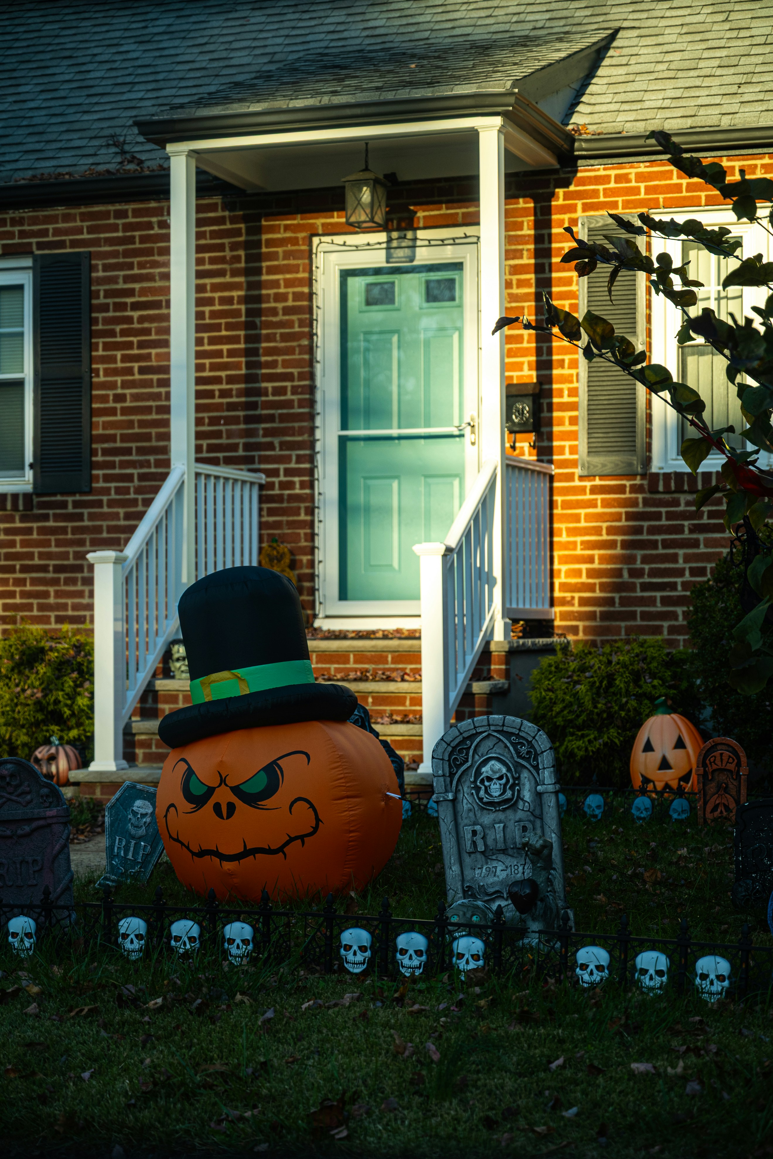 Decoración de Halloween para exteriores | Fuente: Unsplash