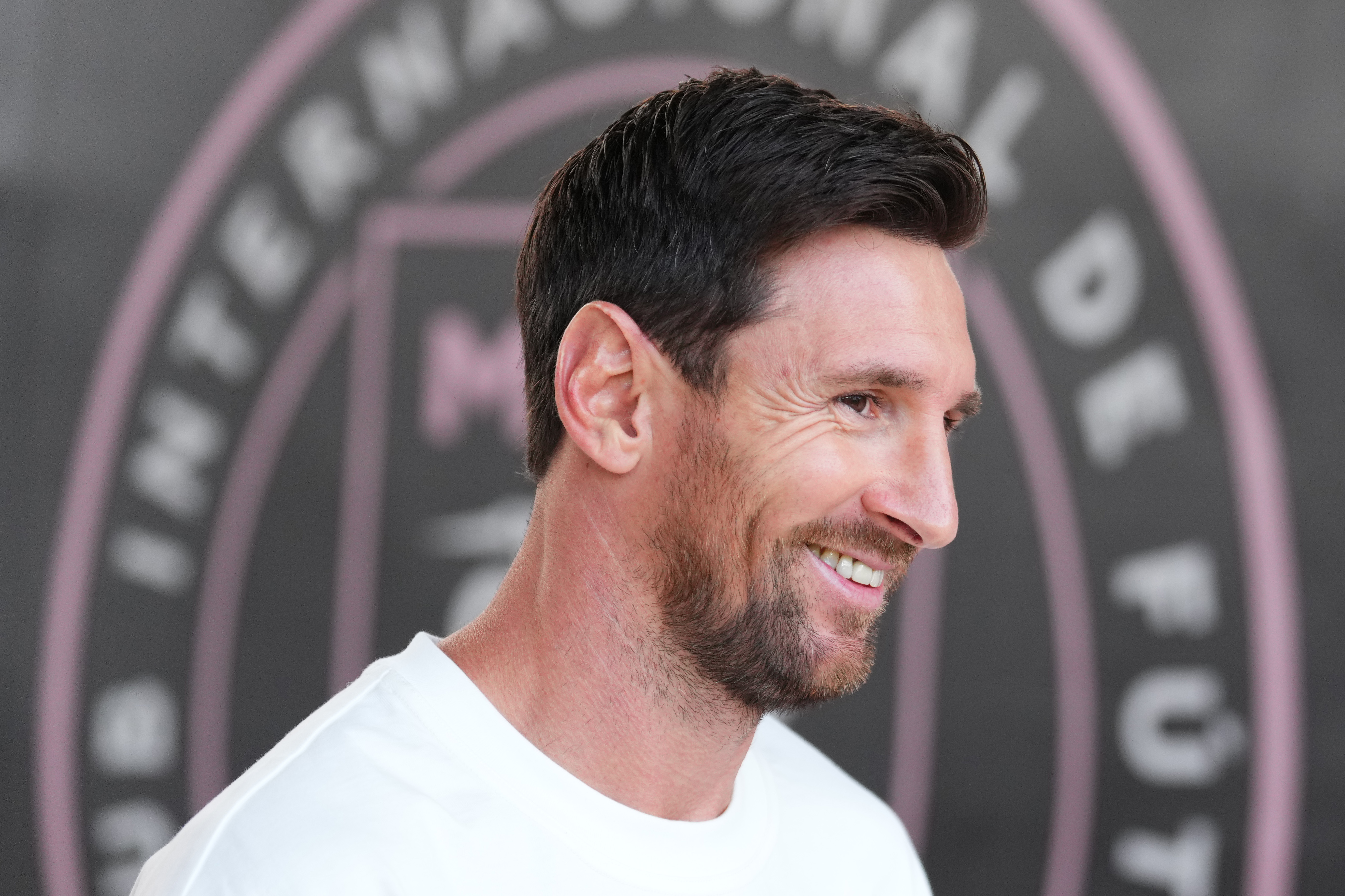 Lionel Messi #10 del Inter Miami CF llega antes del partido de cuartos de final de la Leagues Cup entre el Inter Miami CF y los Tigres UANL en el Chase Stadium el 20 de agosto de 2025 en Fort Lauderdale, Florida. | Fuente: Getty Images
