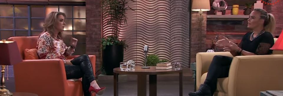 Jessica Coch en la entrevista de Tl novelas | Fuente: YouTube/Tlnovelas