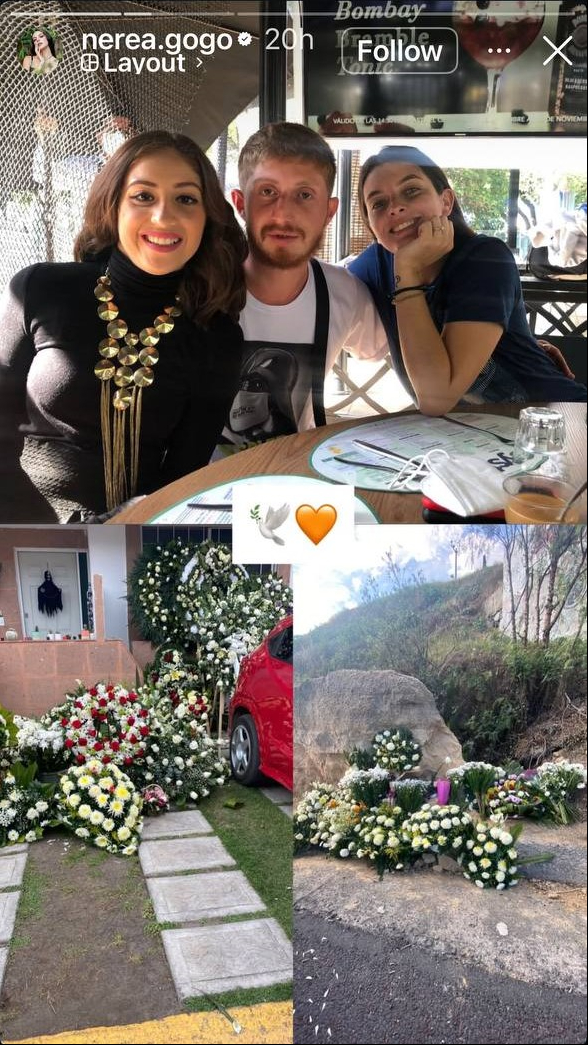 El homenaje de Nerea Godinez por el Día de los Muertos | Fuente: Instagram/nerea.gogo