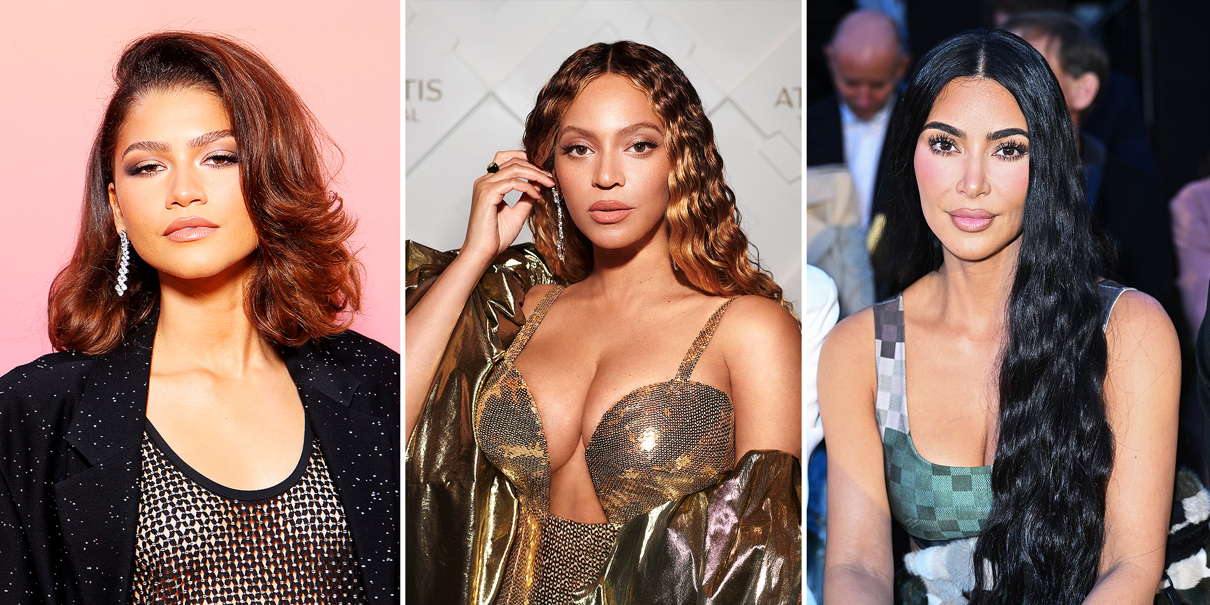 Zendaya | Beyoncé | Kim Kardashian | Fuente: Getty Images