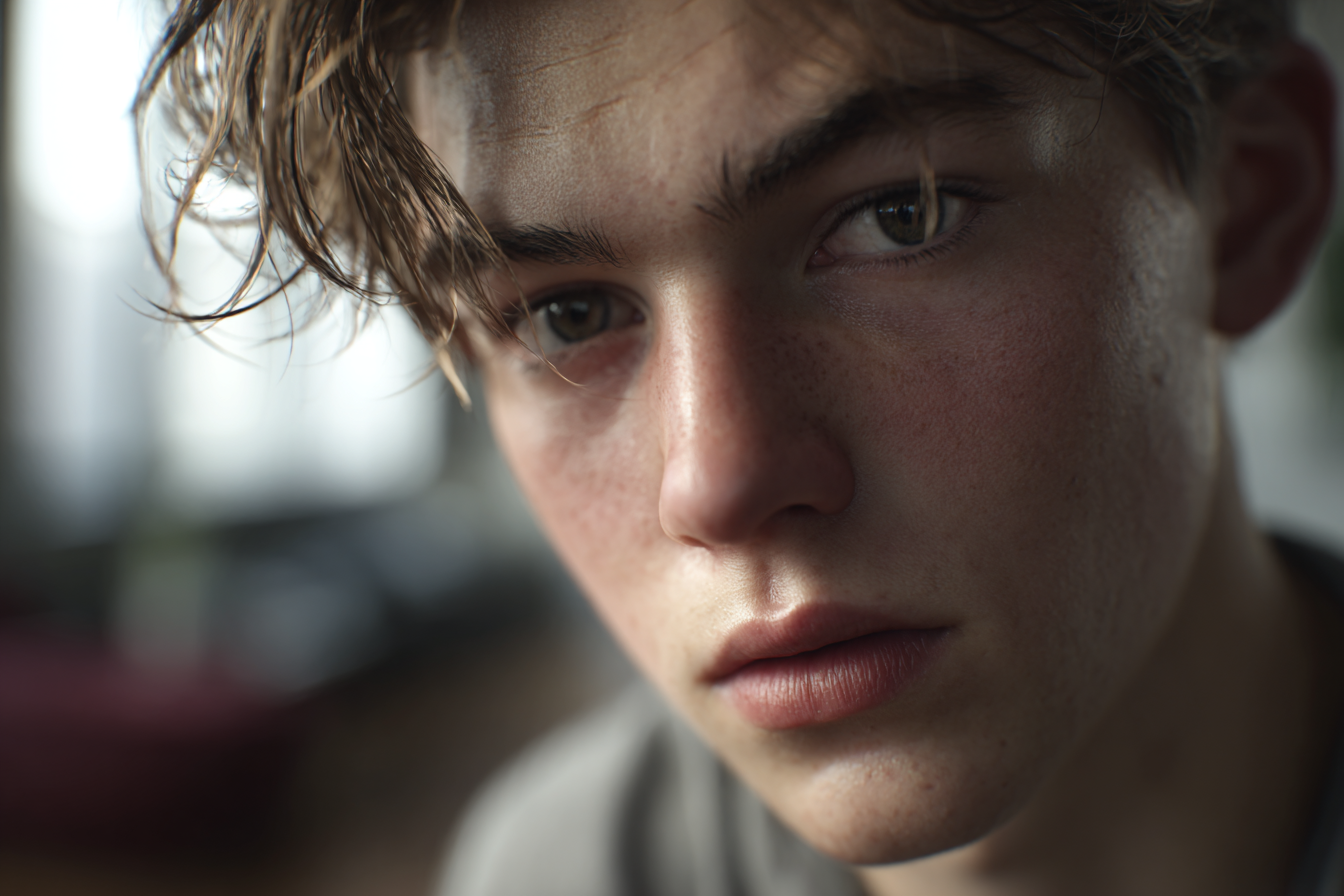 Un joven | Fuente: Midjourney