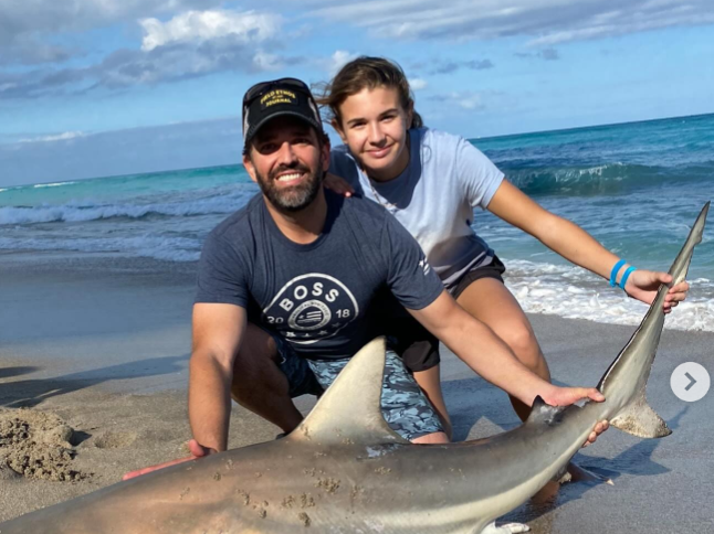 Kai Madison Trump aparece en una foto con su padre, Donald Trump Jr, fechada el 12 de mayo de 2024 | Fuente: Instagram/donaldtrumpjr