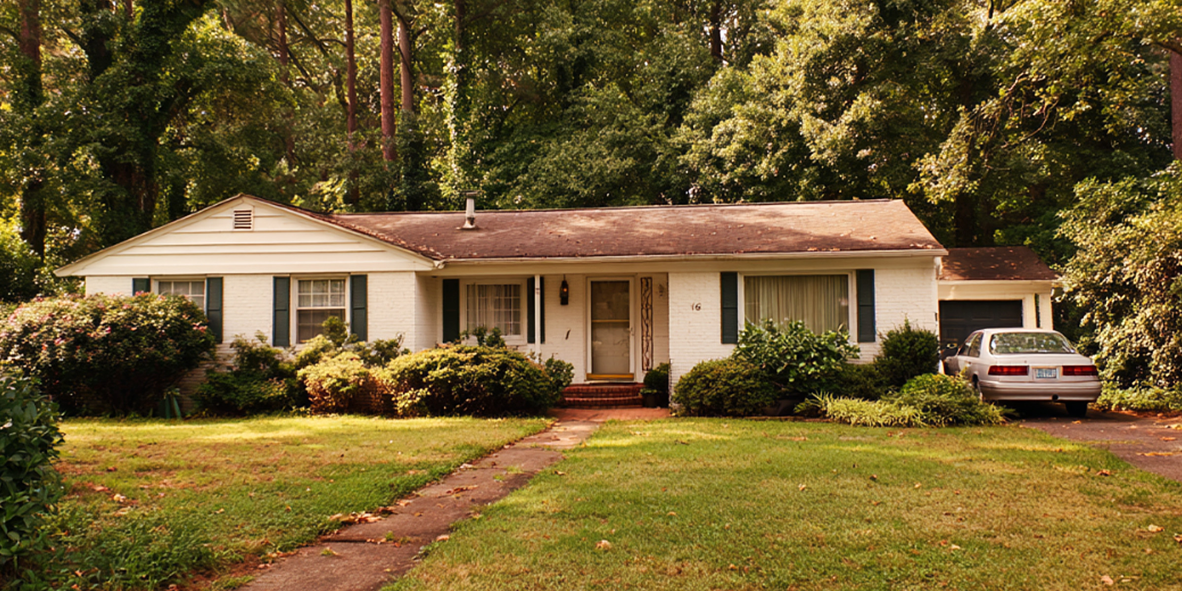 Una casa | Fuente: Midjourney