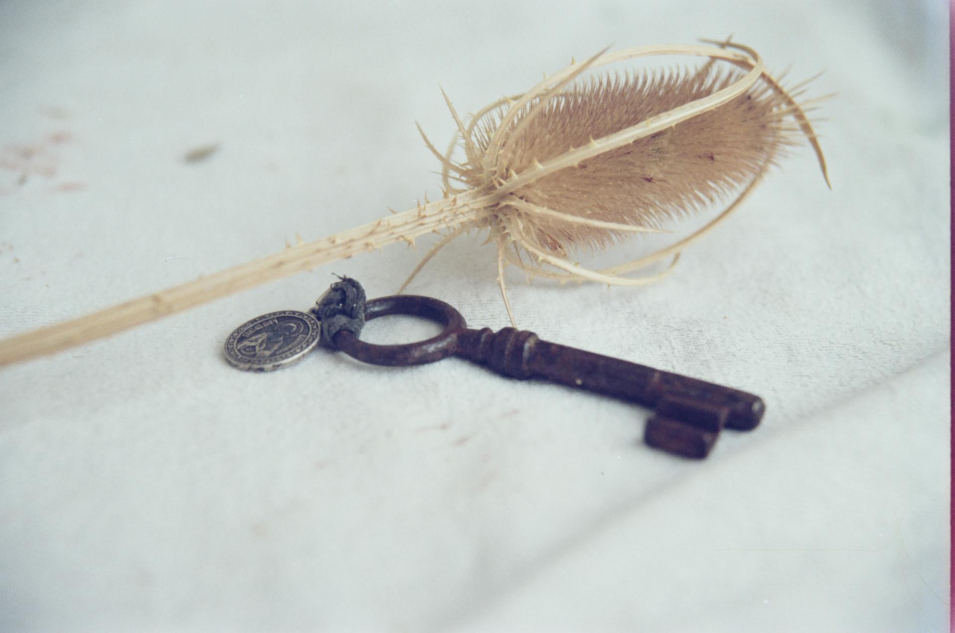 Una llave oxidada | Fuente: Pexels